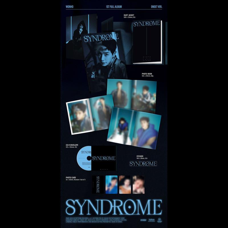 [Pre-order] WONHO [SYNDROME] 1st Full Album + Free Gift