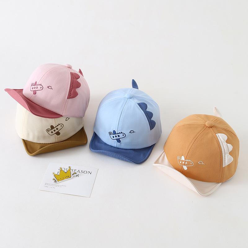 Korean-Style Adorable Unisex Baby Soft Brim Sun Protection Duckbill Baseball Cap