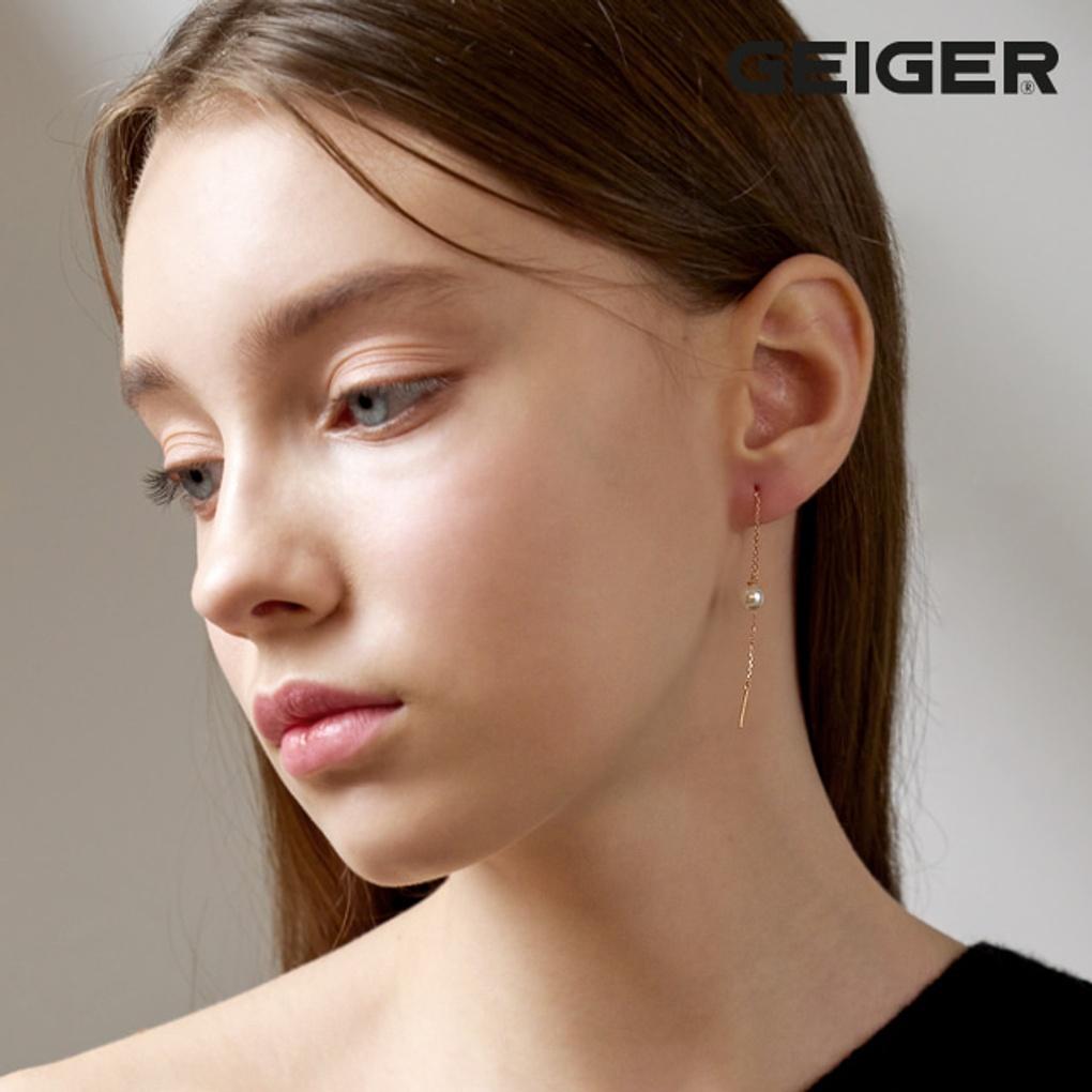 14K Pearl Drop Earrings GI14EE343