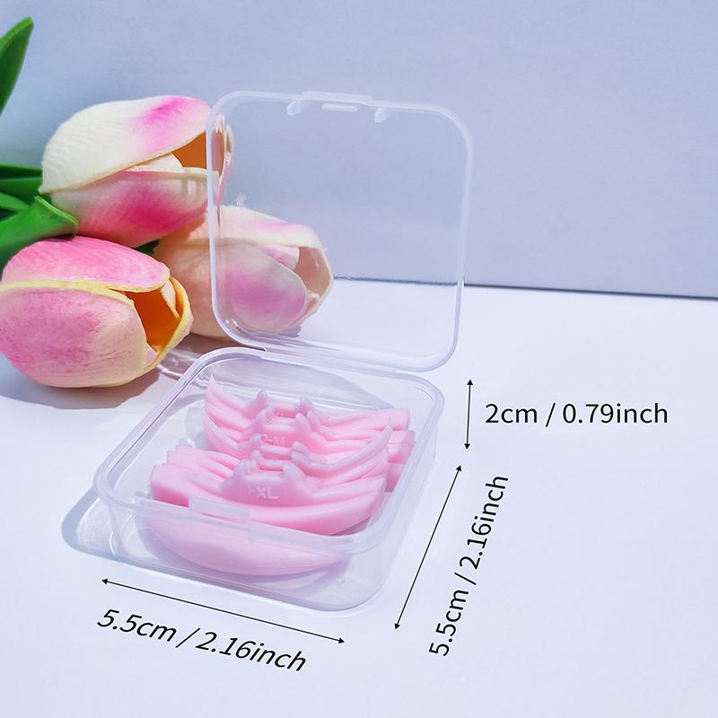 5Pairs Silicone Cartoon Monster Reusable Eyelash Perm Rod Lash Lift Pad Lifting 3D Makeup Tools Accessories