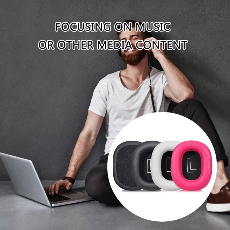 Premium Soft Foam Ear Cushions Ear Pad with Breathable Leather for G PROX2 Headphones Earpads Ear Cover Replacement