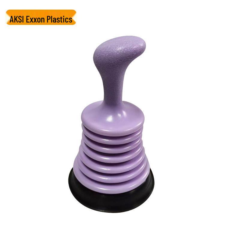 Drain Unblocker Set: Kitchen Sink, Bathroom, Toilet Plungers