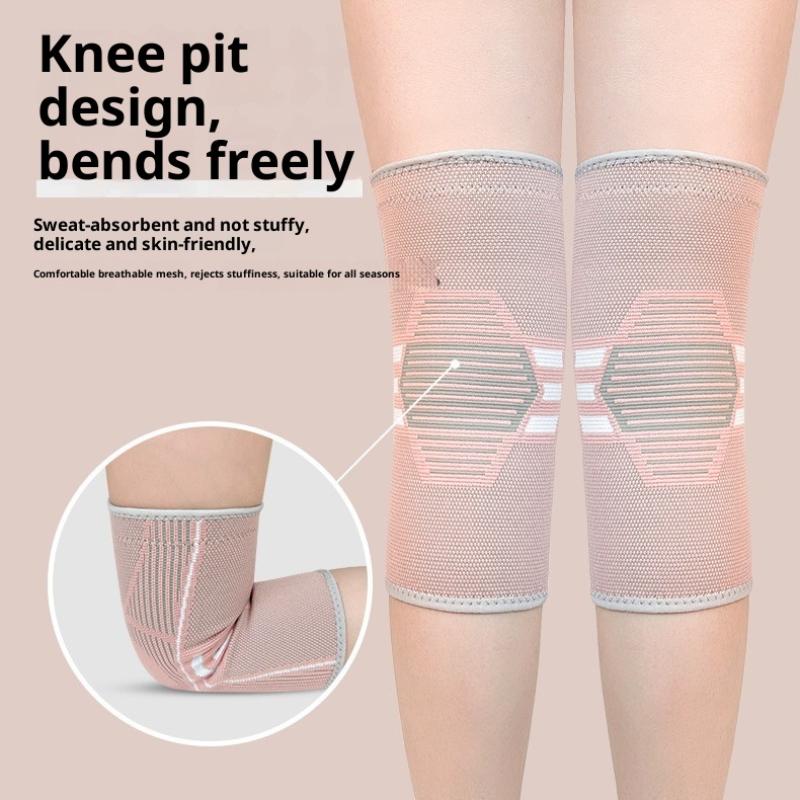 1 para stabilizatora kolana na artretyzm, stawowy, nylonowy, sportowy, fitness, rękawy kompresyjne, nakolanniki, ochraniacz na rower, bieganie