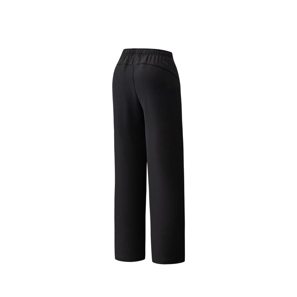 Anta Outdoors Woven Sports Long Pants Spring 2026 Casual Pants Women Bottoms Basic-Black 962616501-4