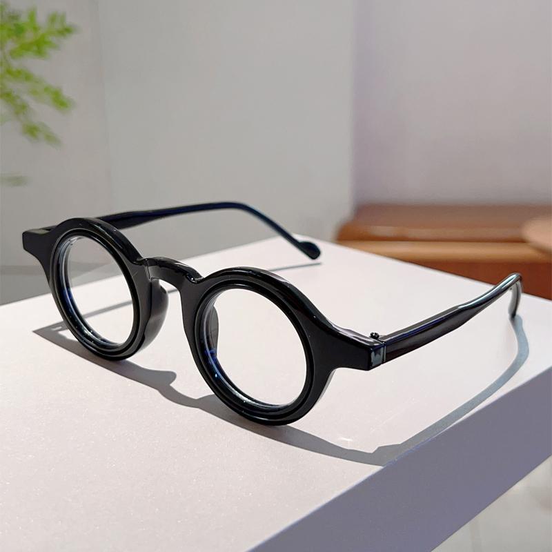 Vintage Round Glasses Men  New in Retro Blue Light Blocking Optical Frames Women Trendy Candy Color Rim Eyeglasses