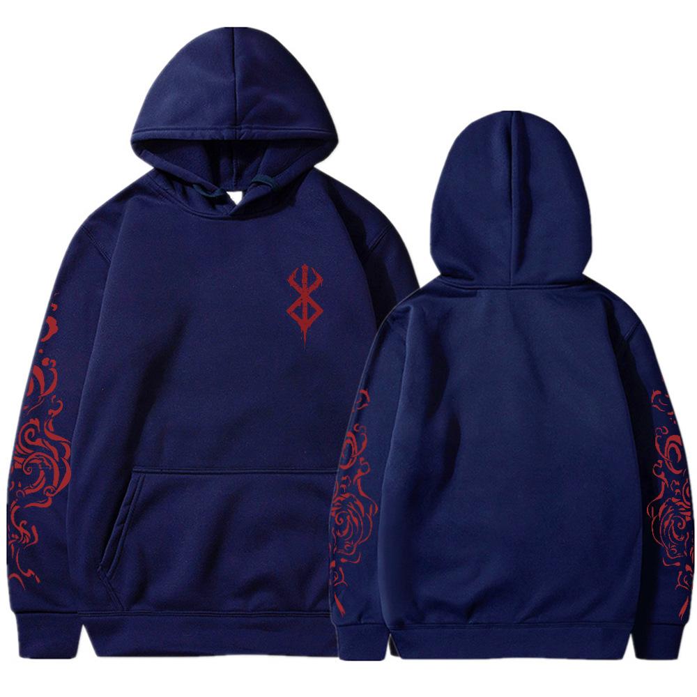 Anime Berserk Acid Hoodies Printed Men Women Fashion Long