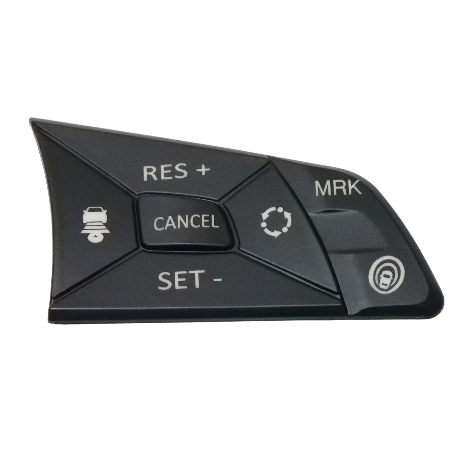 

MA Line eK Wagon, Space Cross, and Delica Mini Steering Switch Panel Cover, Custom Design Dummy Switch, Parts, Accessories, Garnish, Interior (Black)