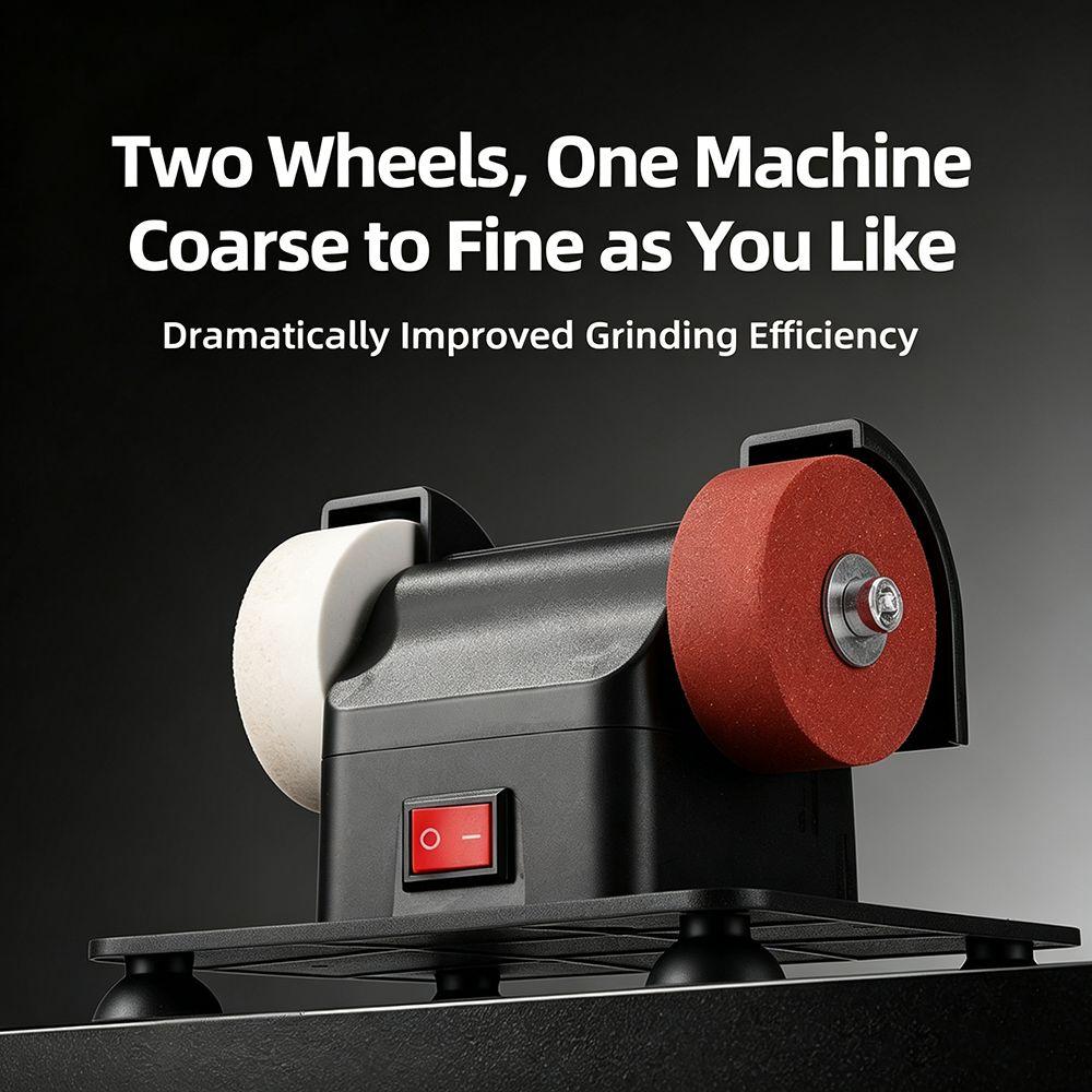 Suction Cup Tabletop Grinding Polishing Machine Multi-Purpose Tool Grinder Machine  Metalworking