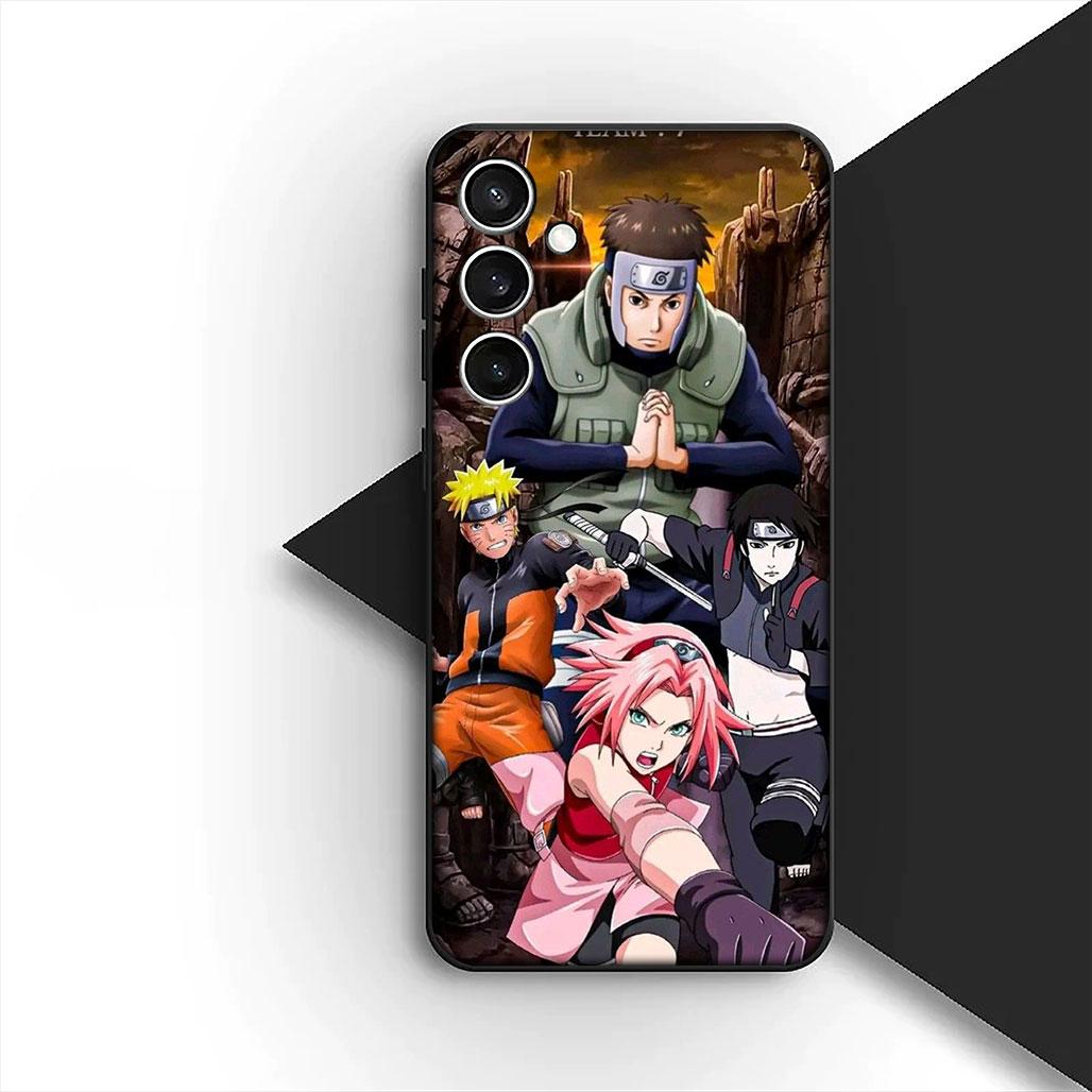 

Haruno Narutos Sakura Sasuke Silicone Cover for Apple iPhone 17 12 13 Pro Max Mini ProMax 7 + 8 Plus Air 8+ Coque Phone Case iPhone17 Pro
