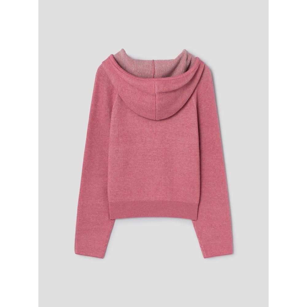8seconds Raglan Knit Hooded Pullover Orange