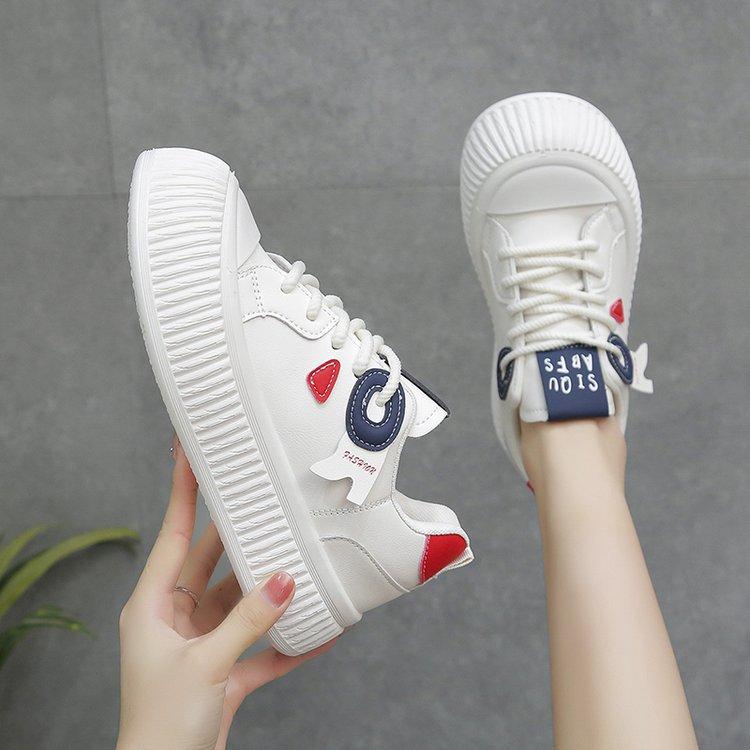 Student Cookie Small White Shoes Female Spring and Fall Hundred with Casual Sports Shoes Comfortable Breathable Women's Shoes