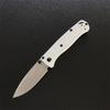 Pocket Knifes BM 533 Mini Bugout Folding Knife Nylon Fiber Handle Kitchen Knives Utility Meat Cleaver Fruit Sharp Knife EDC Tool