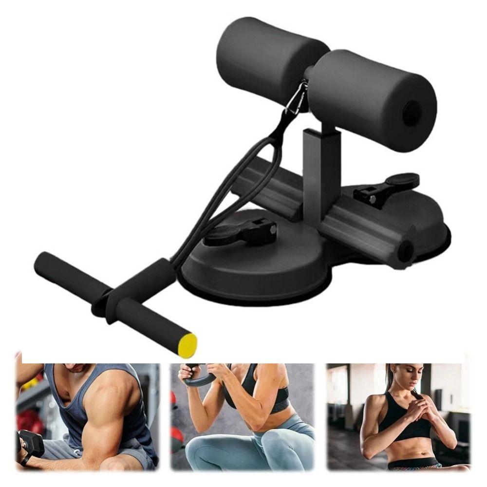 With Tension Rope Sit Up Abdominal Trainer Abdominal Trainer Floor Equipment  for Home Gym