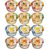 Nissin Men Shokunin Set Assortito Popolare 4 Tipi (Salsa di SoiaDan Dan NoodlesMisoSale allo Yuzu) 3 Ciascuno Totale 12 Pezzi Tazze Cibo Ramen Istantaneo Assortimento
