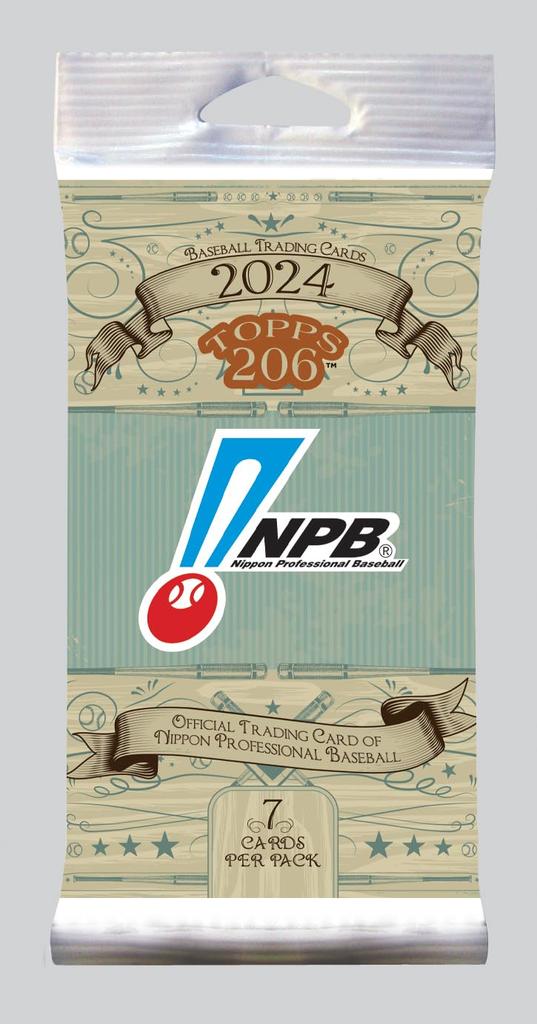 Vorbestellartikel. Erscheint voraussichtlich am 20. Dezember 2024. 2024 Topps NPB 206 [1 Box (7 Packungen x 12 Packungen)] Ungeöffnete Topps-Sammelkarte
