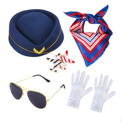 Festive Halloween Costume Set with Stylish Hat and Fun Accessories