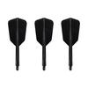 CONDOR AXE WING SLIM M Black Condor Ax Wing Slim Dart Flight Medium