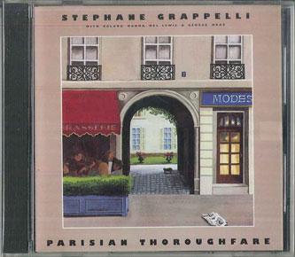 CD STEPHANE GRAPPELLI - Parisian Thoroughfare 32JDB215 BLACK LION 1989 Japan Jazz Used