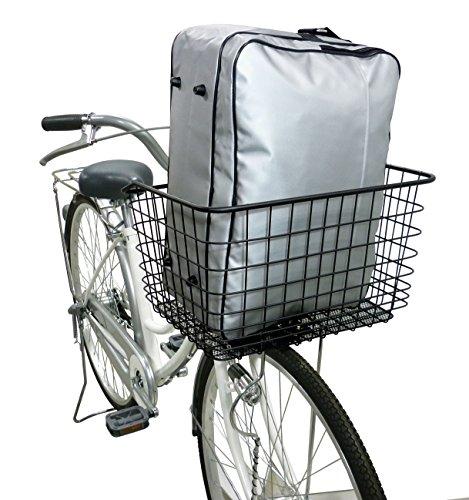 Captain Stag (CAPTAIN STAG) Wire Basket for Front Use, Square, Big, Black, Y-5247