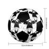 Soccer Ball Colorful Machine Stitched PVC Size 5 Team Training Competition Ready Durable High-Bounce Cool Sports Gift