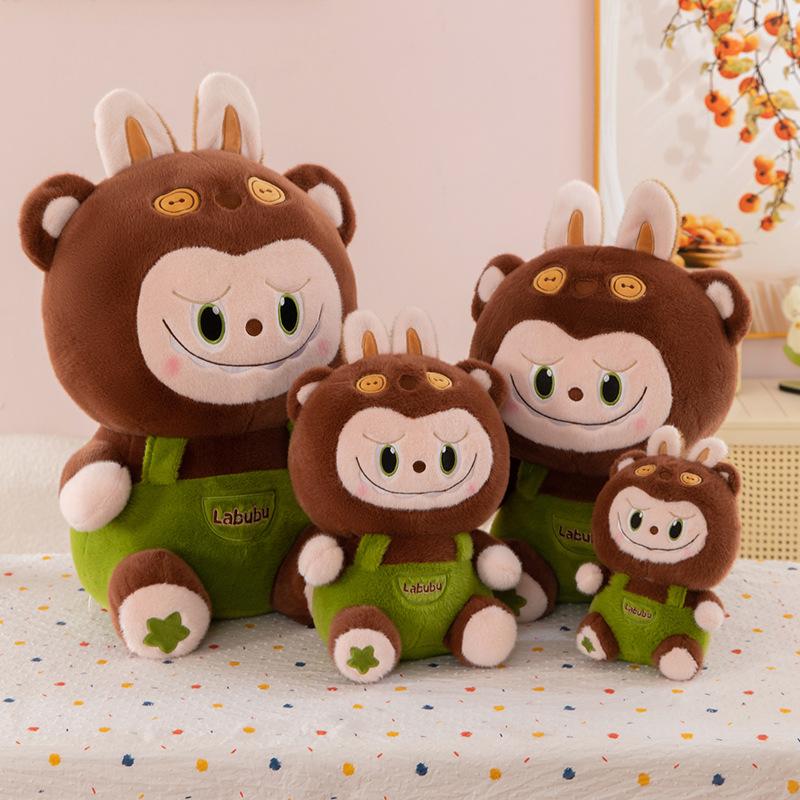 Popular Overalls Rab Cloth Plush Toy Doll Children's Accompanying Doll Birthday Gift