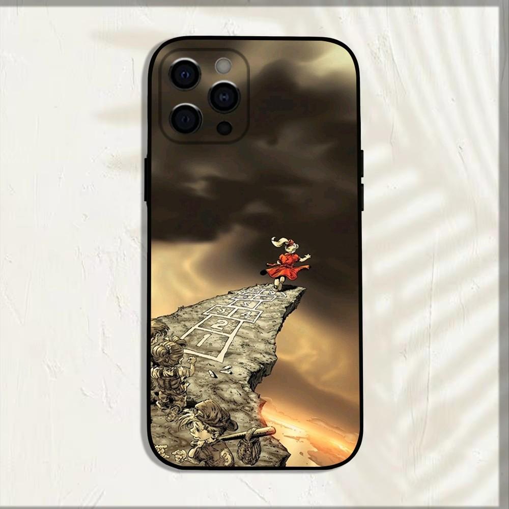 

K-Korn Rock Band Phone Case For iPhone 16,15,14,13,12,11,Pro,X,XS,Max,XR,Plus,Mini Soft Black Cover iPhone15pro