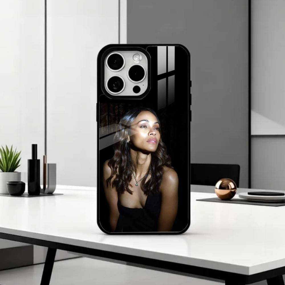Viral P-Popular Z-Zoe S-Saldana Phone Case For iPhone17,16,15,14,13,12,11 Plus,Pro Max Magnetic For Magsafe Wireless Charging