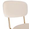 Velvet Chair Louis Gold Beige Velvet