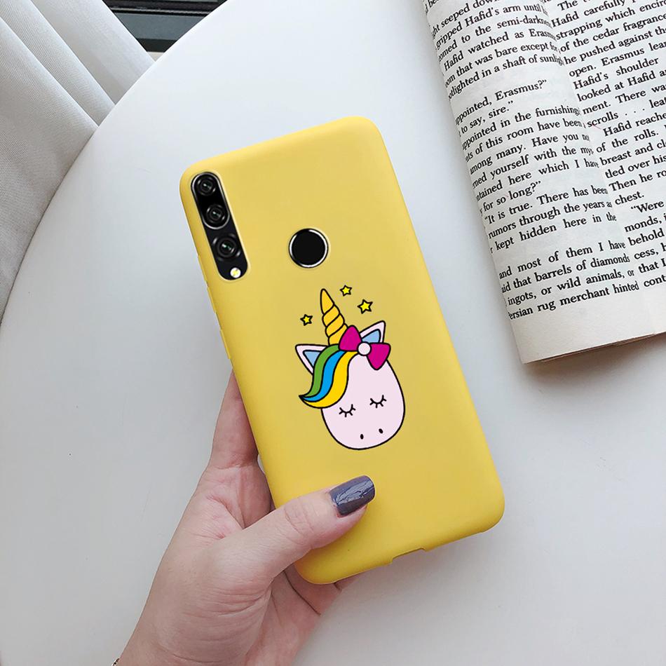 For Huawei Honor 9X STK-LX1 Case Soft Matte Silicon Cute Cat Cactus Cover For Honor 9X Honor9X 9 X Premium Pro Phone Case Bumper