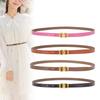 Retro Belt for Women Korean Ins Style Versatile Fashion Korean Style Thin Belt for Women Decorative Jeans Belt