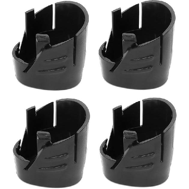 Battery Case Repair Kit Compatible with Milwaukee 12V Batter-y, 4 Pack 3-Cell 18650 Li-ion Batter-y Case Replacement Cover Part of The Broken