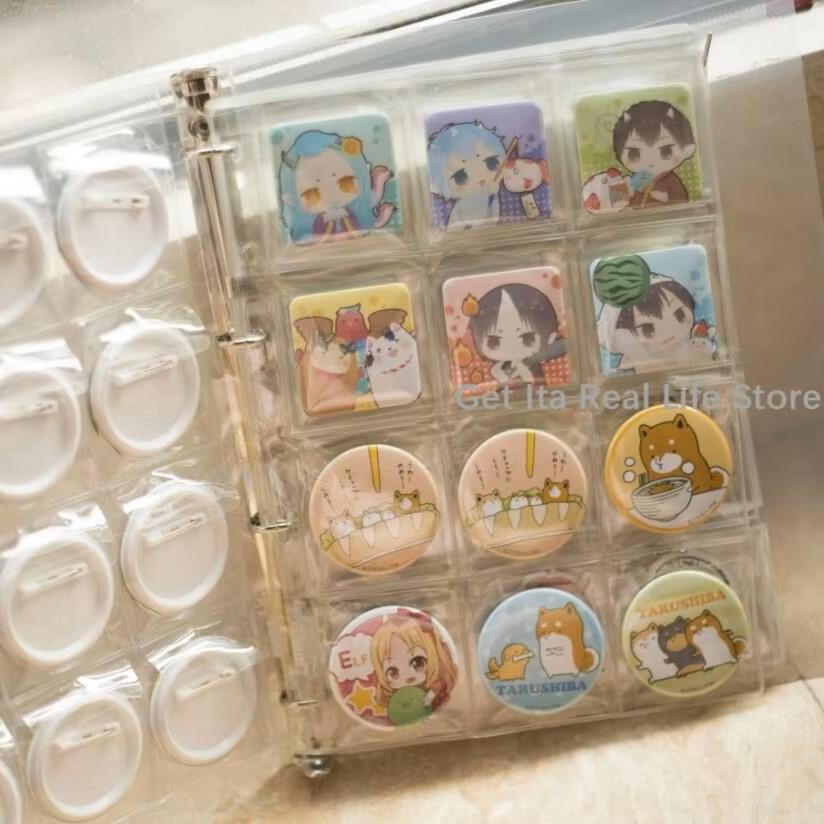 Italife Ita Bag Badge Card Sheet Pages Women Anime Backpack Badges Favorites Page For Keychains Pins ItaBag Accessories H328