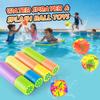 11pcs Water Sprayer & Splash Ball Toys | Pool Toys | 1 Pull-Out Foam Water Sprayers + 6 Splash Balls | Summer Outdoor Beach