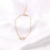 Minimalism Crystal Women Bracelets Gold Chain Short Small Bangles for Ladies bracelet femme Fashion Hand Jewelry