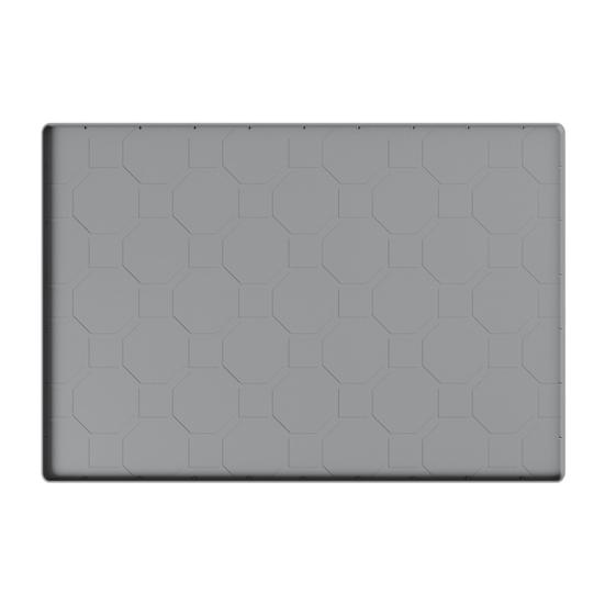 Katzenstreumatte mit erhöhten Rändern Rutschfest Wasserdicht Urinbeständig Leicht zu reinigen Streukontrolle Kätzchenstreu-Fangmatte Silikon-Bodenmatte Haustier