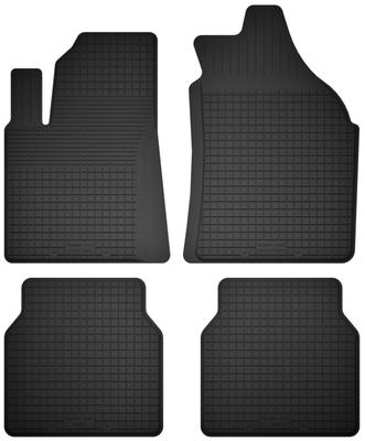 Gummifußmatten für Automatten, 4er-Set, universell für: Citroen C3 Aircross II Crossover (2017-)