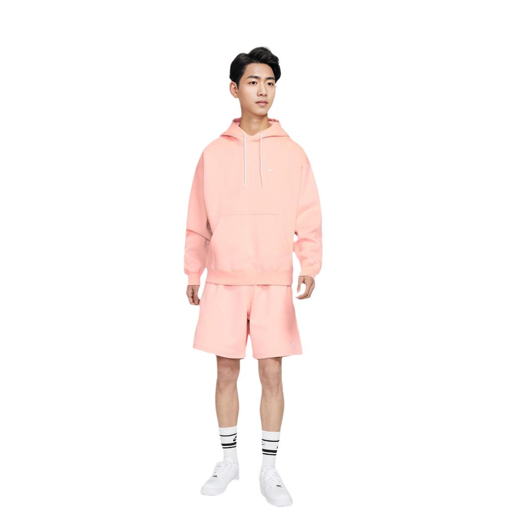 Nike Sweatshirts Men's Pink Hooded Thickened Regular DA0316-697