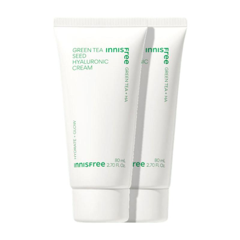 Innisfree Green Tea Seed Hyaluronic Cream 80ml × 2