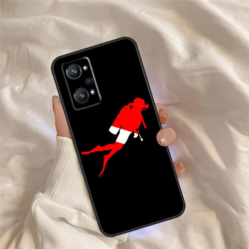 

Scuba Diving Diver Case For Realme 15 Pro GT7 GT6 C67 C65 C63 C61 C55 C53 C51 C35 C71 C75 11 12 13 14 Pro Plus Realme 11 Pro Plus