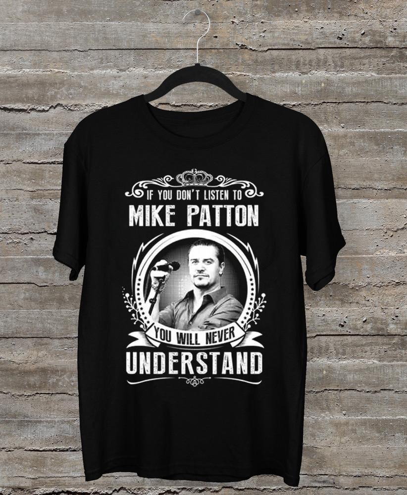 Mike PATTON Faith No More Mr Bungle Black All Size Shirt AG1197 Unisex T-Shirt S