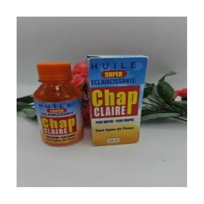 Huile Super Éclaircissante Chap Claire – 125 ml, Eclaircissement rapide & uniforme pour tous types de peau