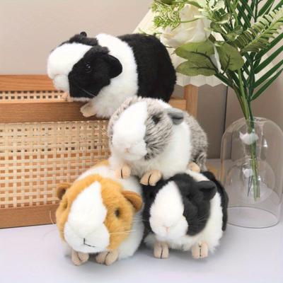 Cute Mini Dutch Pig Plush Toy Soft Stuffed Animal Lifelike