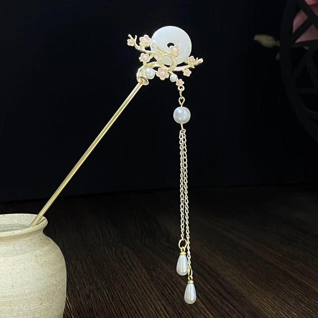 2023 New Ancient Style Tassel Hairpin - Chic Chinese Step Shake Hanfu & Cheongsam Accessory