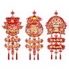 Chinese New Year Pendant Lunar New Year Decoration Year of The Snake Spring Blessing Pendant for Party Office Celebration Window
