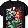 Tattoo Mermaid Ariel Pin Up Retro Ocean Graphic Unisex TShirt