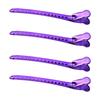 12PCS Purple Salon Hair Clip Fashion Sectioning Clip Home Use Duck Bill Clips  Salon