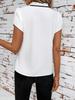 2026 Women's Elegant Tie-up Ruffle Sleeve Shirt Top