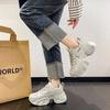 Women Sneakers Mesh Breathable Increased Internal Sports Jogging Casual Trainers Ladies Fitness Vulcanize Shoes Women's