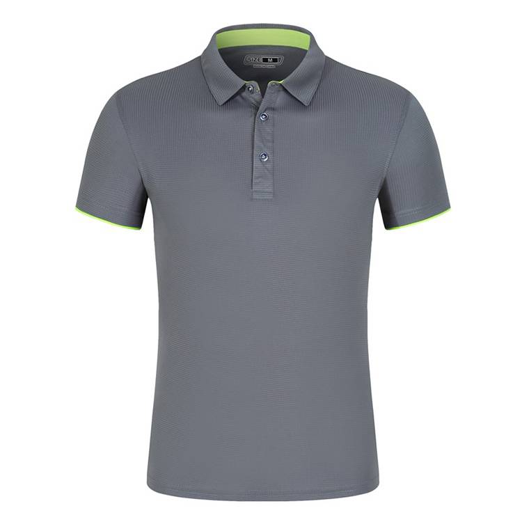 

MJW-078 Рубашка ПОЛО с короткими рукавами из полиэстера 160G с лацканами 4XL