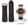 Watchband for HUBLOT BIG BANG Silicone  25*19mm Waterproof and Sweatproof Watch Strap High Quality Rubber Bracelet Wristband